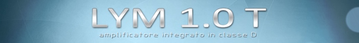 Lym Audio 1.0T Amplificatore Integrato il Classe D