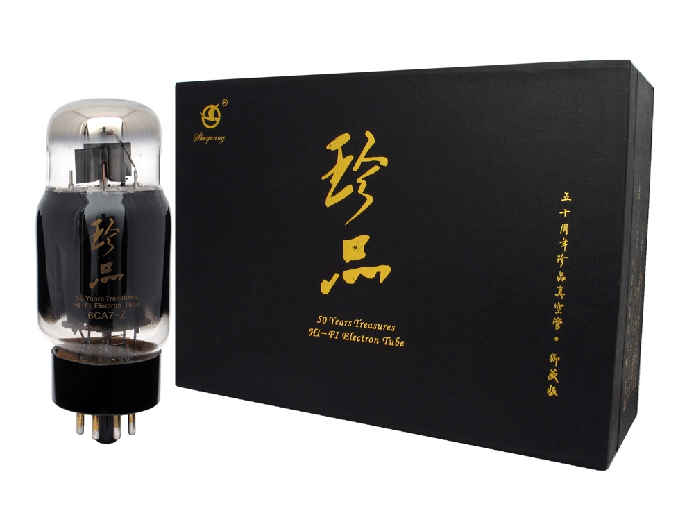 Valvole Shuguang serie Treasure 6CA7-Z/EL34 quart. selezionato