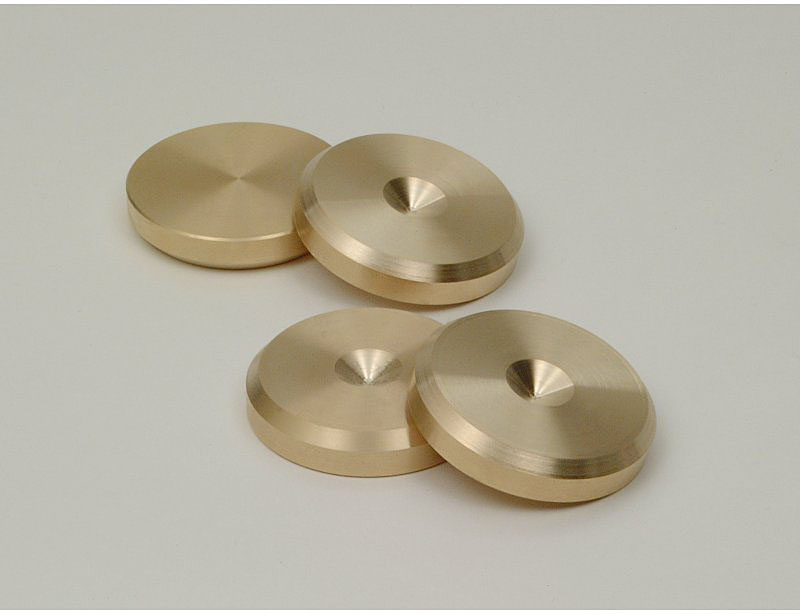 Acoustic Revive SPU-4 Brass Spike Receptacle (4-Set)