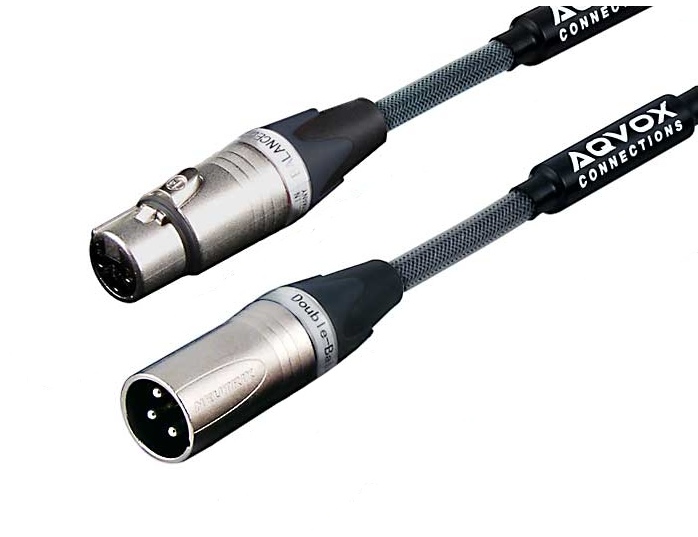 AQVOX Balanced Digital-XLR Cable AES-EBU 110-Ohm