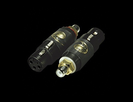 Adattatori Cardas XLR femmina/RCA femmina serie nera (Set di 2)