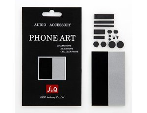 "fo.Q" Phone Art SB-01 Adesivo antivibrazioni sottile