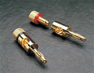 G&BL Hipower series Banana plugs grip connectors (Set of 4)