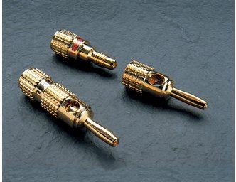 G&BL Hipower series Banana prof. connectors (Set of 4)