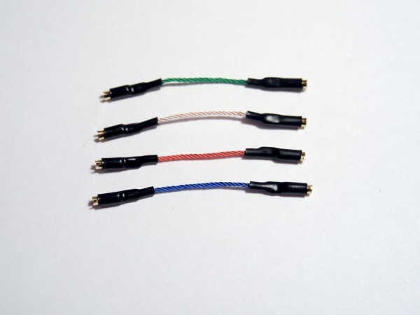 Headshell leads LC-OFC Litz wire Gold Plated