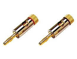 HICON Hipower series Banana plugs grip connectors (Set of 4)