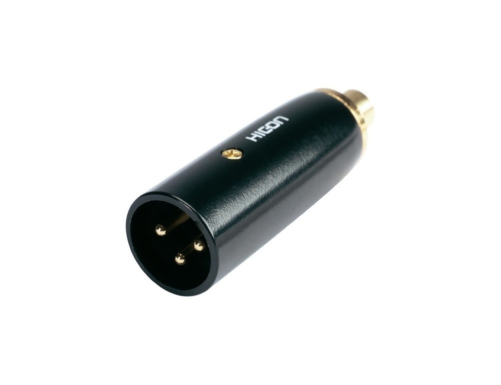 Adaptors Hicon male XLR/female RCA (Set of 2)