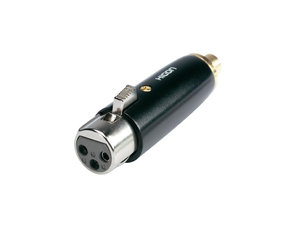 Adaptors Hicon female XLR/female RCA (Set of 2)