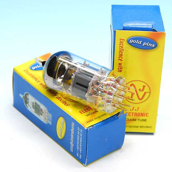JJ-Tesla ECC82 Gold Pin series Tubes