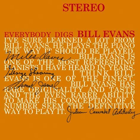 Bill Evans Trio - Everybody Digs Bill Evans - LP