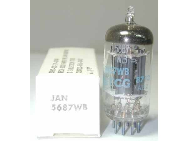 Valvole Philips Jan 5687WB N.O.S.