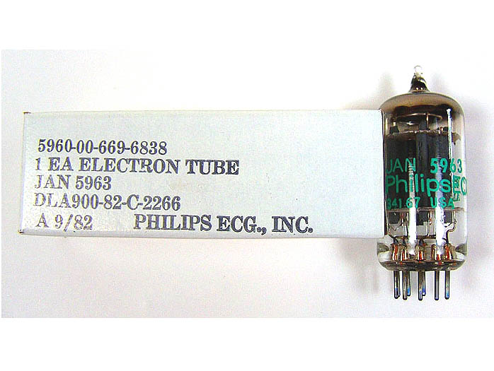 Valvole Philips Jan 5963 N.O.S.