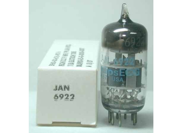 Valvole Philips Jan 6922 Blue o Green Logo N.O.S.