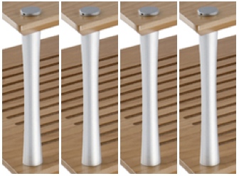 Quadraspire 32mm Columns (Set of 4)