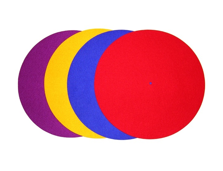 Rega Turntable coloured mats