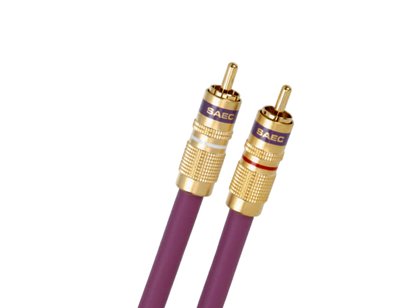 SAEC SL-1801 RCA Interconnect Cables