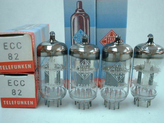 Valvole Telefunken by RFT ECC82 N.O.S.