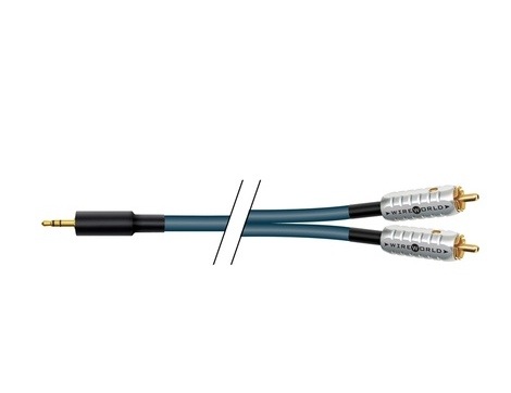 WireWorld Luna 7 minijack/RCA Stereo Cable