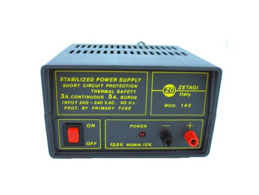 ZetaGi 143 12V 3.5A Stabilized Power Supply