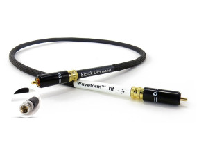 Tellurium Q Waveform™ hf Series Digital Black Diamond RCA Cavo digitale coassiale