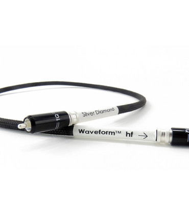 Tellurium Q Waveform™ hf Series Digital Silver Diamond RCA Cavo digitale coassiale