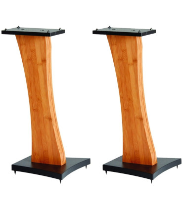 Quadraspire Q60 Bamboo Speaker Stands Pair