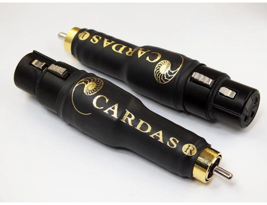Cardas Audio MRCA/FXLR Male RCA to Female XLR Adapter - black series (Set of 2)
