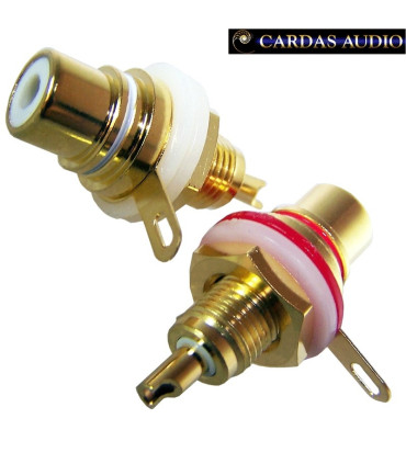 Cardas Audio CTFA Terminazioni RCA femmina da pannello (Set di 2)