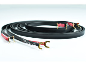 Tellurium Q Black II Speaker Cables Spade terminated