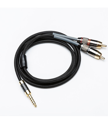 HiFiMAN Adapter Cable from 4.4mm Pentaconn to 2 x RCA