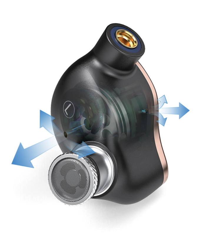 FiiO FH5 IEM Dynamic Quad Driver BA