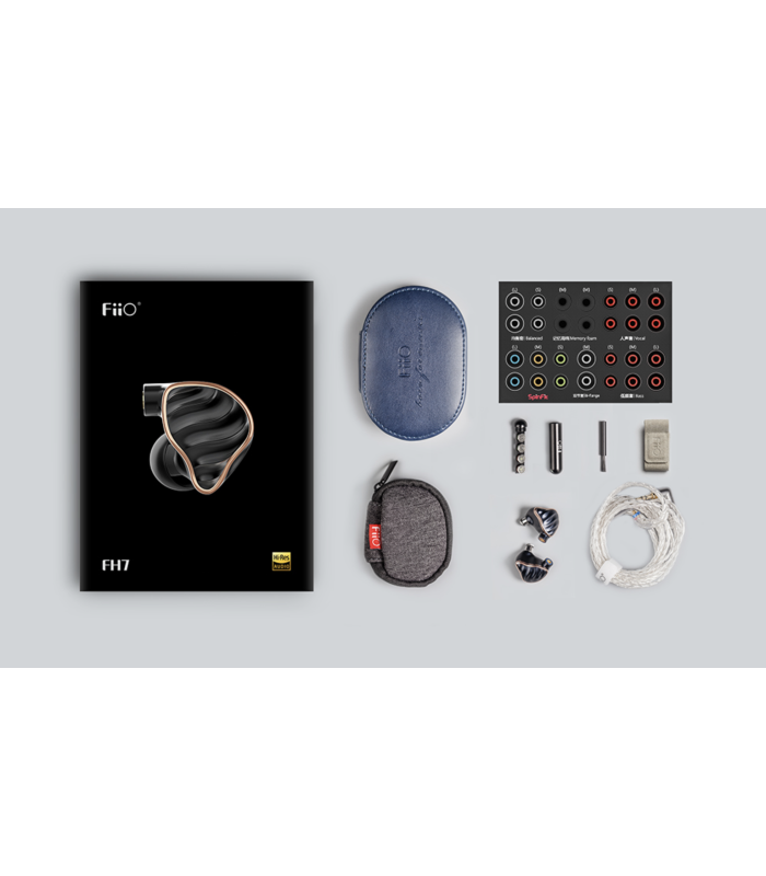 FiiO FH5 IEM Dynamic Quad Driver BA