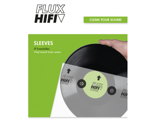 Flux Hi-Fi VINYL-BRUSH Sleeves Fodere per LP (set di 50)
