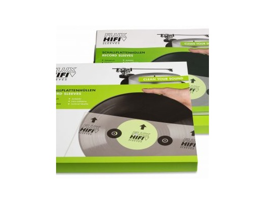Flux Hi-Fi VINYL-BRUSH Sleeves Fodere per LP in scatola (set di 50)