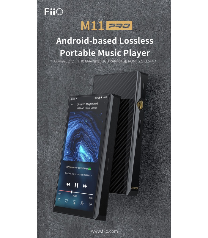 FiiO M11Pro Lettore Musicale Lossless ad Alta Risoluzione Smart Android