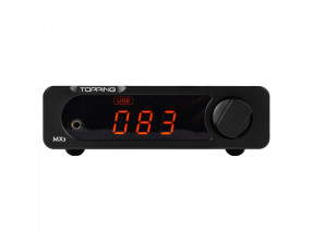 Topping MX3 Class D Amp with DAC, Bluetooth receiver Headphone output Remote
