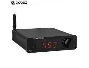 Topping MX3 Class D Amp with DAC, Bluetooth receiver Headphone output Remote