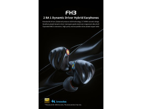 FiiO FH3 In-Ear Monitor IEM Dynamic Triple Driver Hybrid