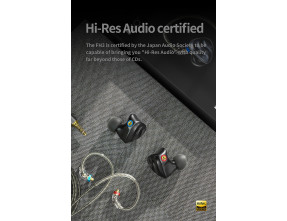 FiiO FH3 In-Ear Monitor IEM Dynamic Triple Driver Hybrid