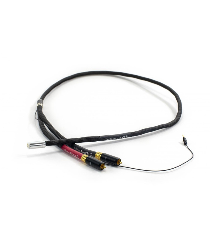 Tellurium Q Black II Cavo di interconnessione Phono DIN 5 pin / RCA