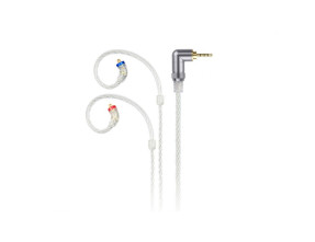 FiiO LC-2.5BS / 3.5BS Cavo corto per auricolari in argento placcato in rame  MMCX (45cm) - PlayStereo