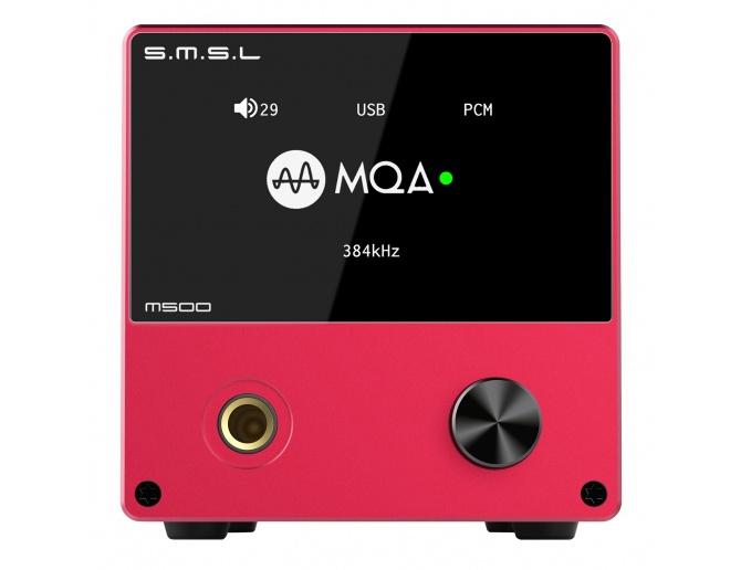 SMSL M500 V2 Balanced DAC ES9038Pro Headphone Amplifier XMOS XU216 MQA 32bit 768kHz DSD512
