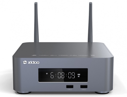 ZIDOO Z10 Pro Ultra-HD 4K Dolby Vision HDR10 + 3.5 "HDD Media Player