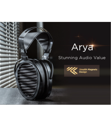 Cuffie HiFiMAN Arya versione Stealth Magneto-planari [b-Stock]