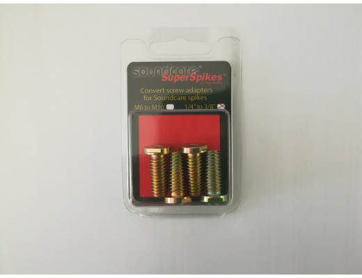 Soundcare Screw Adapt 1/4" to 3/8" - Gold Series (Set of 4)