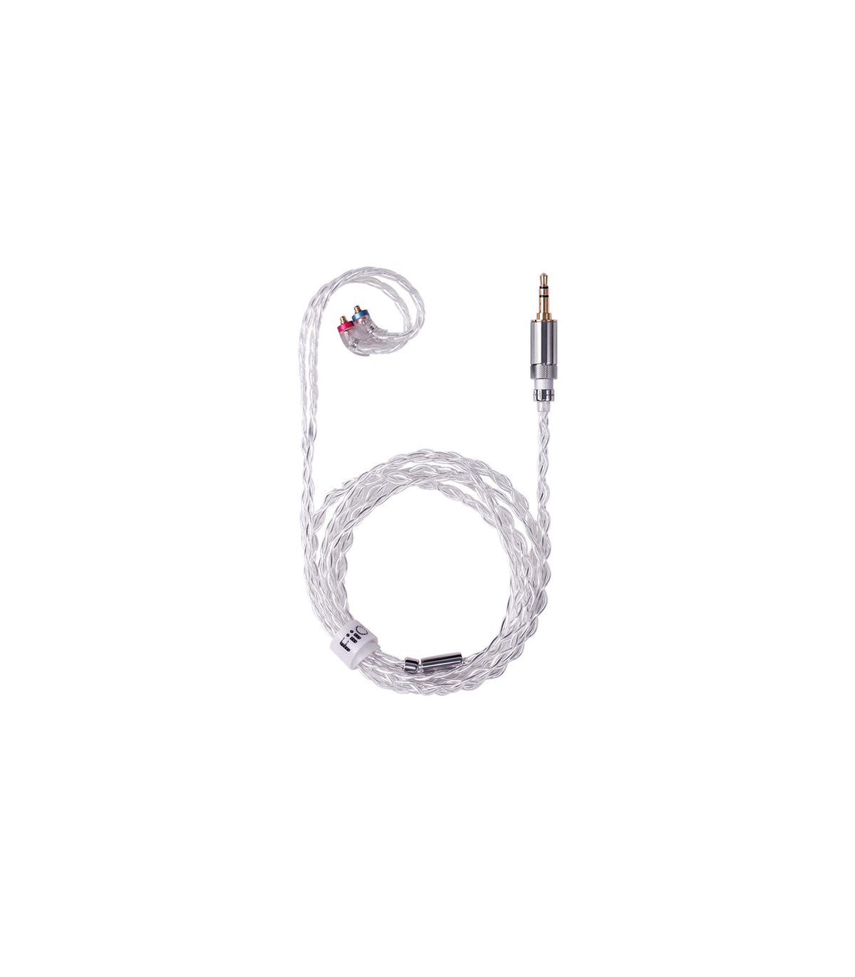 FiiO LC-RB High-purity silver-plated mono crystalline MMCX cable Swappable Plug 3.5/2.5/4.4mm