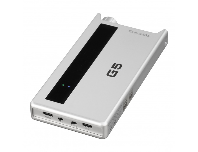 Topping G5 Amplificatore per cuffie portatile NFCA + DAC ES9068AS