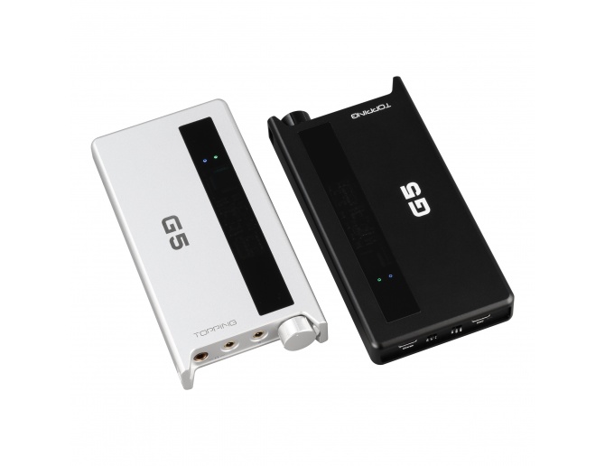Topping G5 Portable Headphone Amplifier NFCA DAC ES9068AS