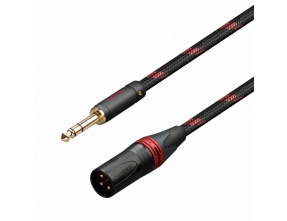 Topping TCT2-75 Male Jack 6.35mm TRS to Male XLR 3 Poles Balanced Interconnect Cables OCC Copper 75cm (Pair)
