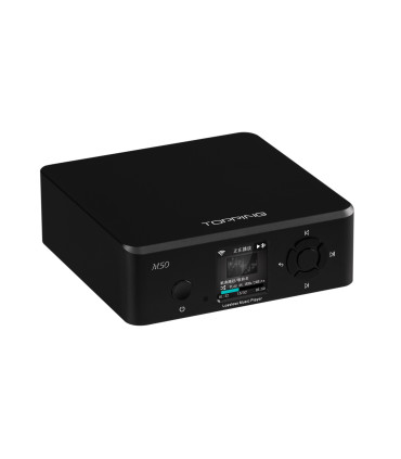Topping M50 Digital Network Player 24bit/384kHz DSD256 Bluetooth WiFi DLNA AirPlay [b-Stock]